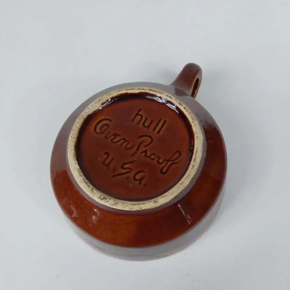 Hull Pottery‎ ~ Brown Drip Glaze ~ 5